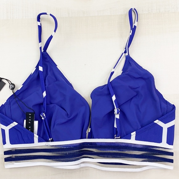 EMMA PAKE Ines + Adriana Bikini Top NWT size Large - Picture 5 of 14